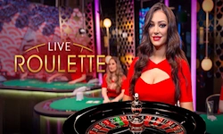 Live Roulette table