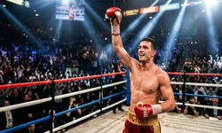 Boxing ring for fight betting markets